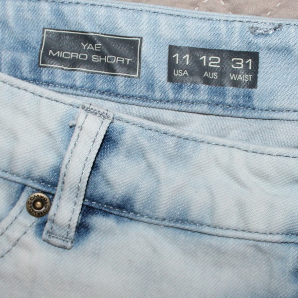 Volcom Daisy Dukes w/ Tie Dye Pocket - Picture 3 of 10